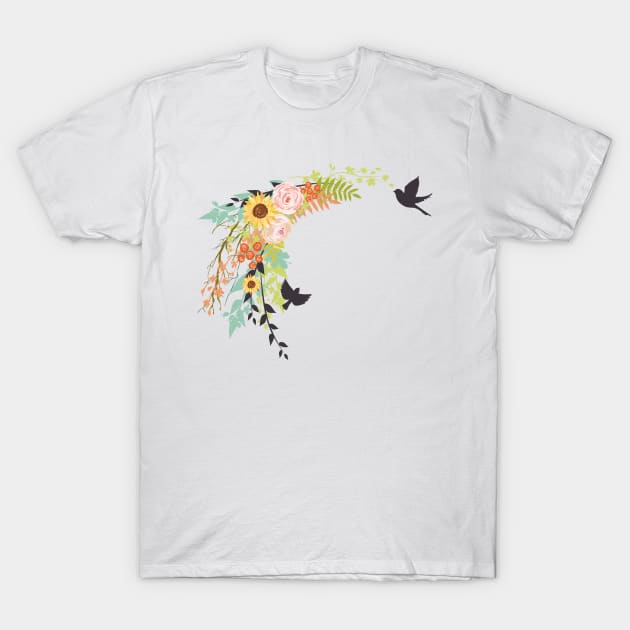 Earth Day Splash T-Shirt by SWON Design